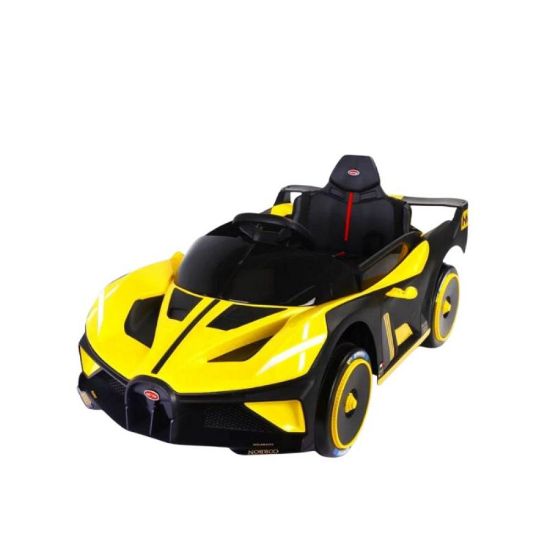 صورة سيارة أطفال كهربائية فاخرة مع محرك قوي وإضاءة